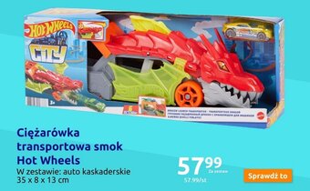 Action Ciężarówka transportowa smok Hot Wheels oferta