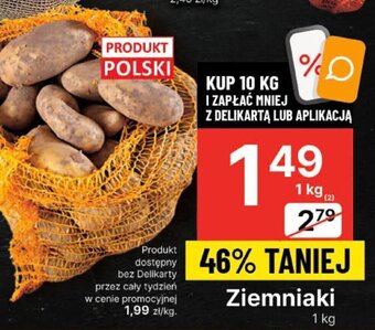 Delikatesy Centrum Ziemniaki 1kg oferta