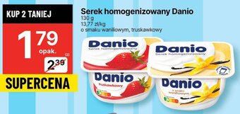 Delikatesy Centrum Serek homogenizowany Danio 130 g oferta