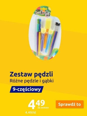 Action Zestaw pędzli oferta