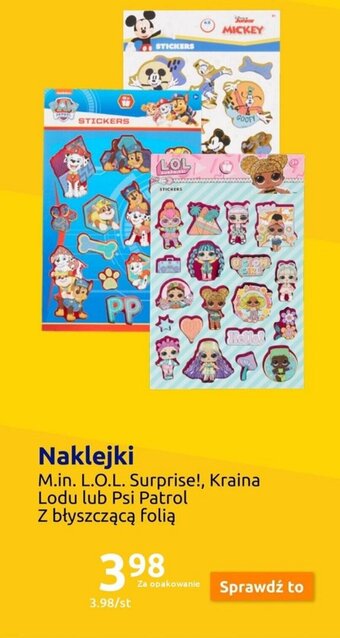 Action Naklejki oferta