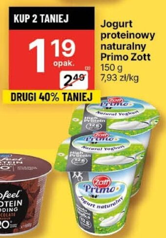 Delikatesy Centrum Jogurt proteinowy naturalny Primo Zott 150g oferta