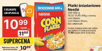 Delikatesy Centrum Płatki śniadaniowe Nestlé 350-600g oferta