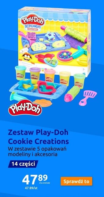 Action Zestaw Play-Doh Cookie Creations oferta