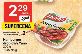 Delikatesy Centrum Hamburger drobiowy Yano 200 g oferta