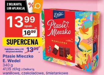 Delikatesy Centrum Ptasie Mleczko E. Wedel 340g oferta