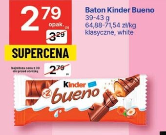 Delikatesy Centrum Baton Kinder Bueno 39-43g oferta