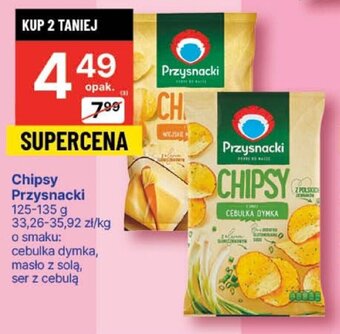 Delikatesy Centrum Chipsy Przysnacki 125-135 g oferta