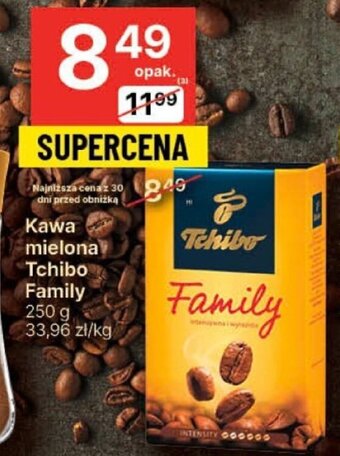 Delikatesy Centrum Kawa mielona Tchibo Family 250 g oferta