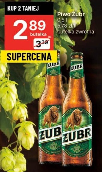 Delikatesy Centrum Piwo Żubr 0,5l oferta