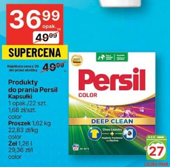 Delikatesy Centrum Produkty do prania Persil Kapsułki 22szt./1,62kg/126l oferta