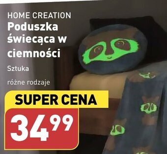 ALDI HOME CREATION Poduszka świecąca w ciemności oferta