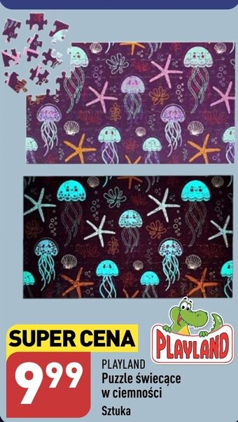ALDI PLAYLAND Puzzle świecące w ciemności oferta