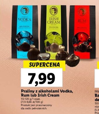 Lidl Praliny premium vodka oferta