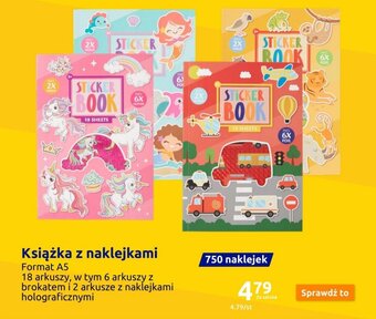Action Książka z naklejkami oferta