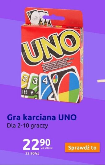 Action Gra karciana UNO oferta