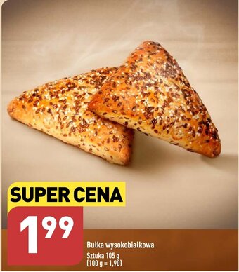 ALDI Bułka wysokobiałkowa Sztuka 105 g oferta