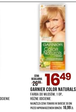 Drogerie Natura Garnier color naturals creme farba do włosów 4 brąz oferta