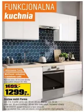 OBI Zestaw mebli kuchennych oferta