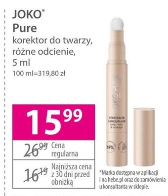 Hebe Korektor do twarzy oferta