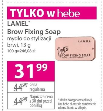 Hebe Mydło do stylizacji brwi oferta