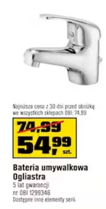 OBI Bateria oferta