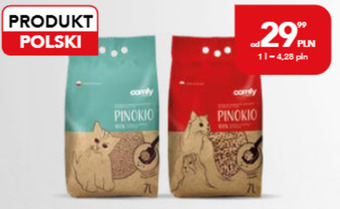 AquaelZOO Żwirek drewniany comfy oferta