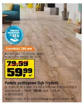 OBI Panele podłogowe oferta