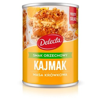 Dino Delecta kajmak masa krówkowa smak orzechowy 400 g oferta