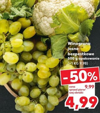 Kaufland Winogrona oferta