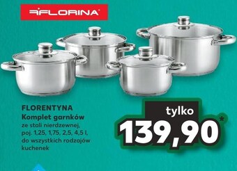 Kaufland Zestaw garnków florina oferta