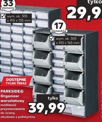 Kaufland Organizer parkside oferta