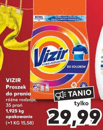 Kaufland Proszek do prania vizir oferta