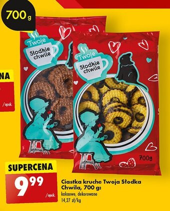 Biedronka Ciastka kruche kakaowe oferta
