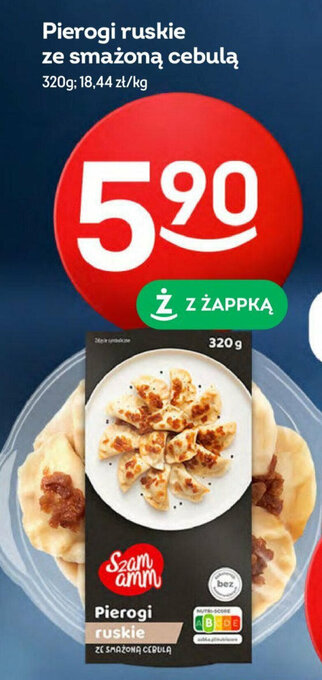 Pierogi ruskie ze smażoną cebulą 320 g