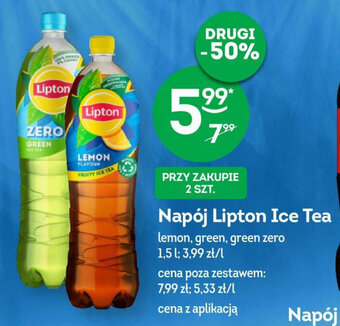 Żabka Napój Lipton Ice Tea 1,5 l oferta