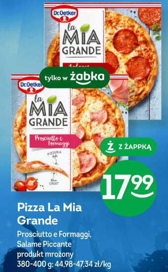 Żabka Pizza La Mia Grande 380-400 g oferta