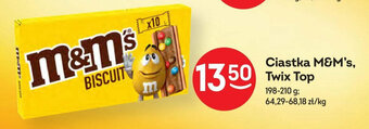Żabka Ciastka M&M's, Twix Top 198-210 g oferta