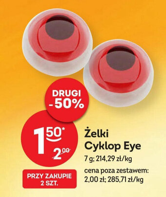 Żabka Żelki Cyklop Eye 7 g oferta