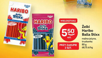 Żabka Żelki Haribo Balla Stixx 80 g oferta
