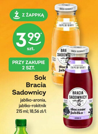 Żabka Sok Bracia Sadownicy 215 ml oferta