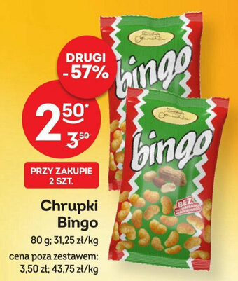 Żabka Chrupki Bingo 80 g oferta