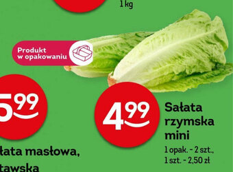 Żabka Sałata rzymska mini 2 szt. oferta