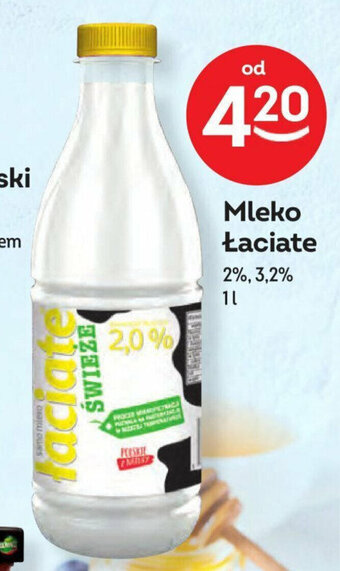 Żabka Mleko Łaciate 1 l oferta
