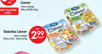 Żabka Sałatka Lisner 140 g oferta