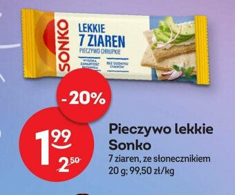 Żabka Pieczywo lekkie Sonko 20 g oferta