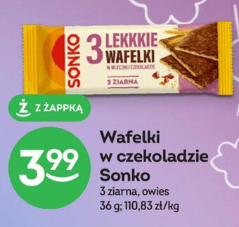 Wafelki w czekoladzie Sonko 36 g