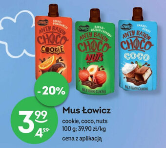 Żabka Mus Łowicz 100 g oferta
