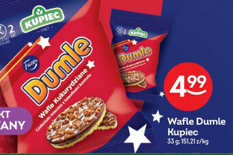 Żabka Wafle Dumle Kupiec 33 g oferta