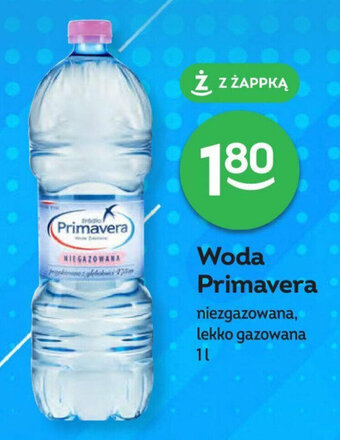 Żabka Woda Primavera 1 l oferta